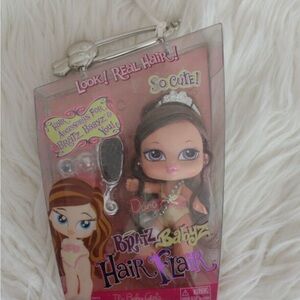 Bratz babyz hair flair doll Dana real hair flair 2005 brand new sealed box